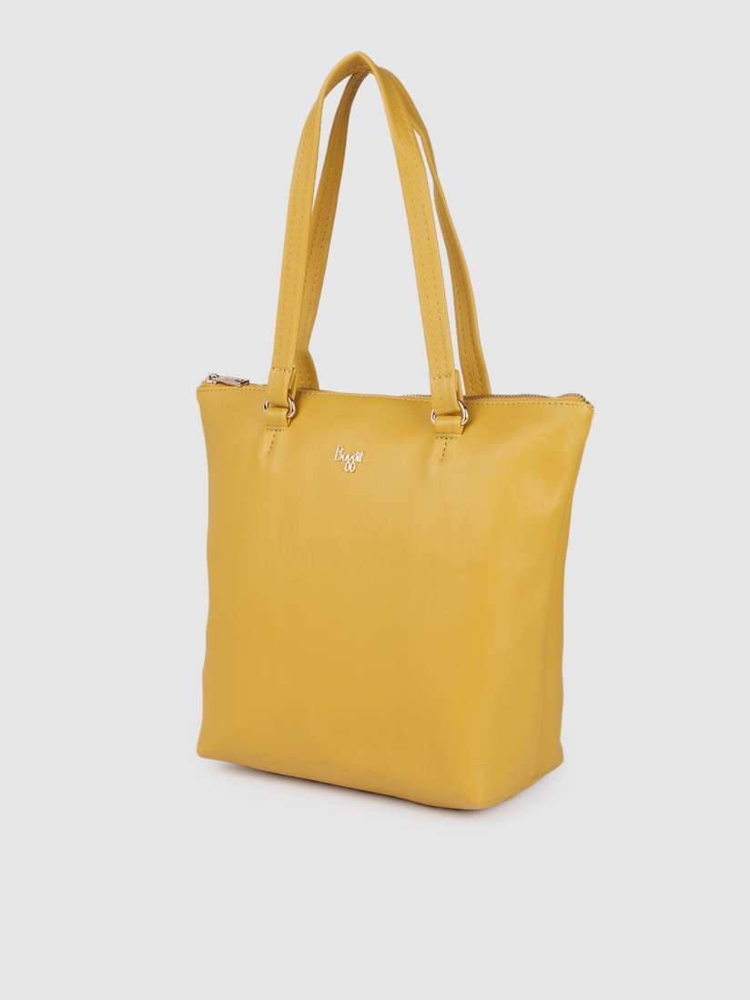 Buy Baggit Yellow Solid Shoulder Bag Handbags for Women 20232522 Myntra