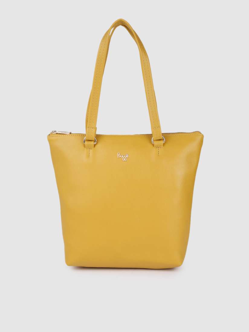 Buy Baggit Yellow Solid Shoulder Bag Handbags for Women 20232522 Myntra