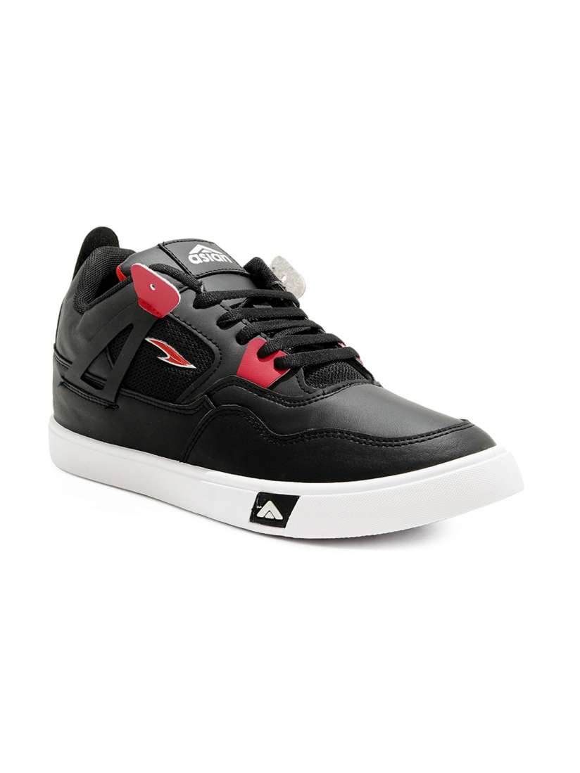 Buy ASIAN Men Black Sneakers Casual Shoes for Men 20234370 Myntra