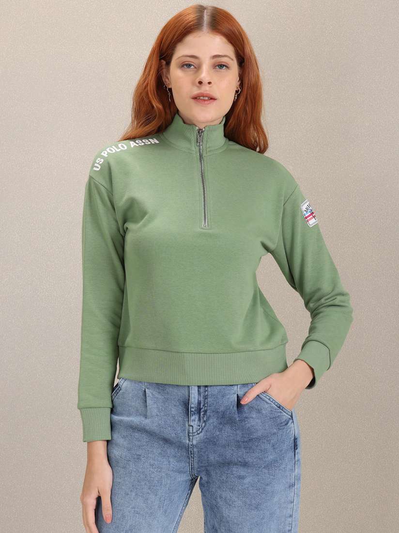 Us polo assn women's sweatshirts clearance