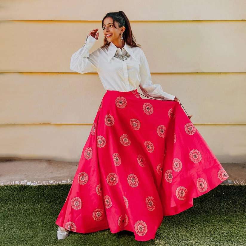 Skirt Pattern Midi Skirt With Pockets 9mm Midi Skirt With Pockets