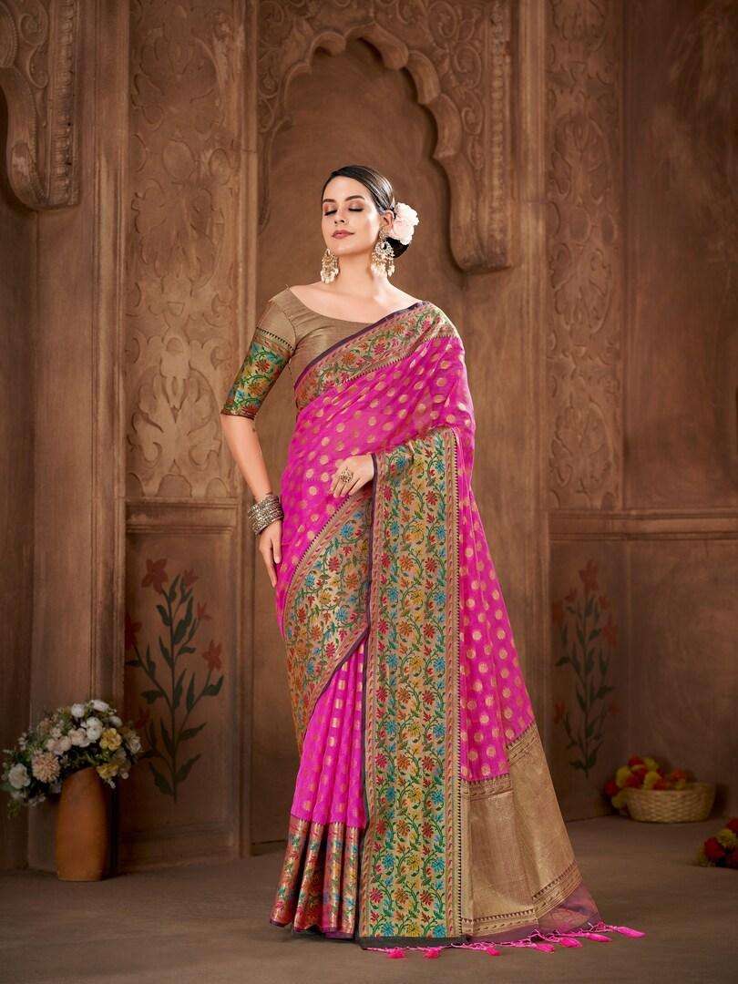 Myntra sarees silk with price sale