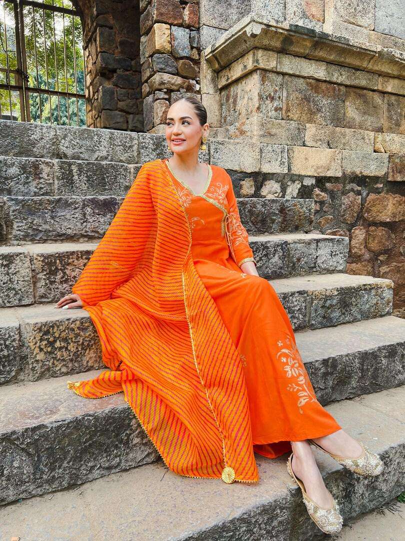 Gota patti suit myntra cheap