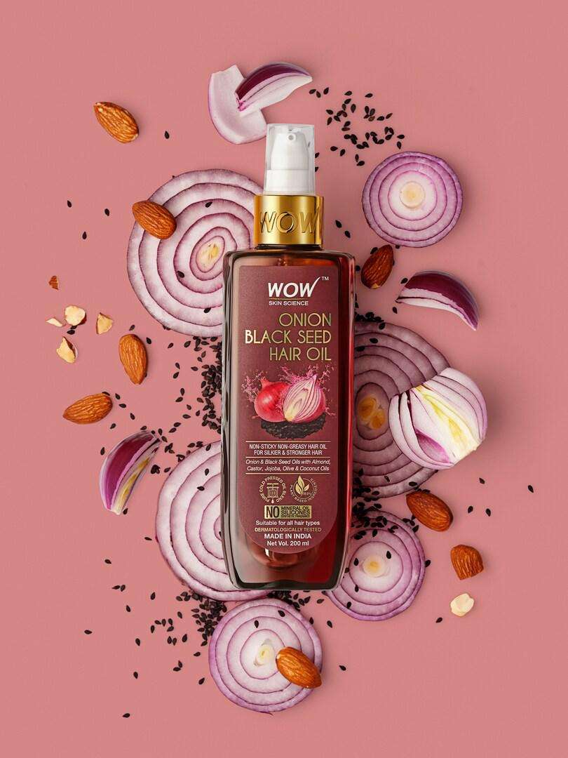 Buy WOW SKIN SCIENCE Onion Hair Oil for Hair Growth with Black Seed Oil Extracts 200 ml Hair Oil for Unisex 12429374 Myntra