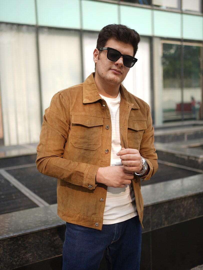 Buy Mast Harbour Men Mustard Yellow Denim Jacket Jackets for Men 15507884 Myntra