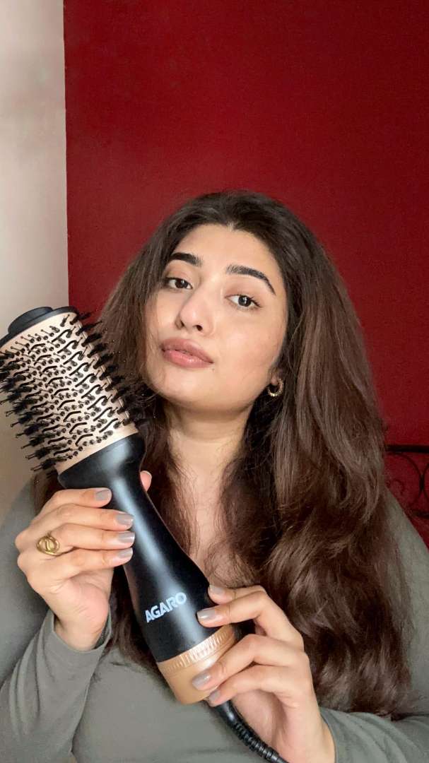 Agaro Electric Hair Brush Volumizer HD-1214 Hair Dryer – Agaro