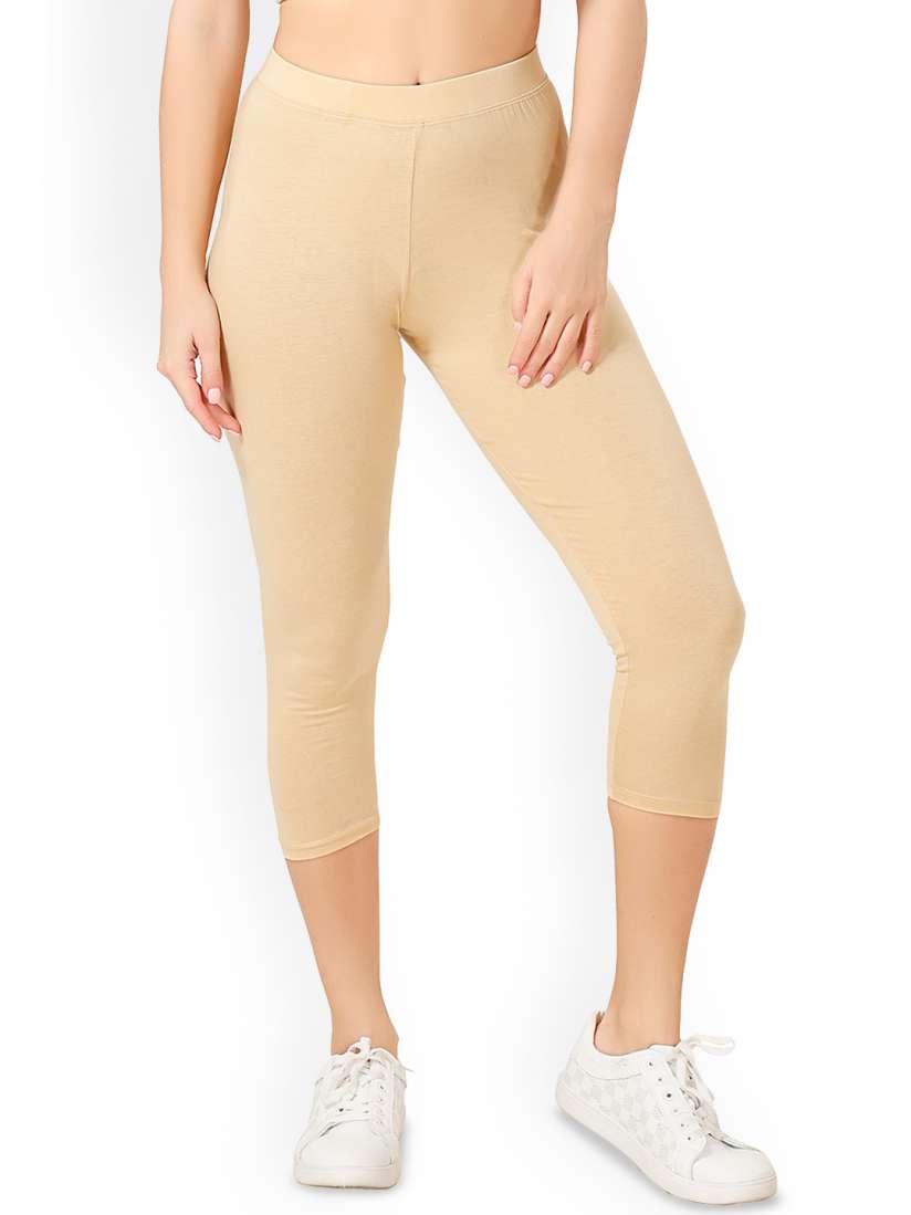 Buy TRASA Skinny Fit Bio Wash Cropped Length Leggings Leggings for Women 30425077 Myntra