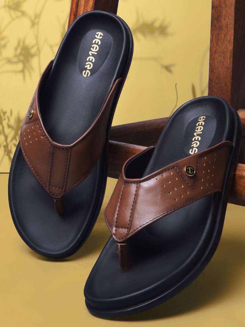 Buy Liberty Men PU Room Slippers Flip Flops for Men 30438519 Myntra