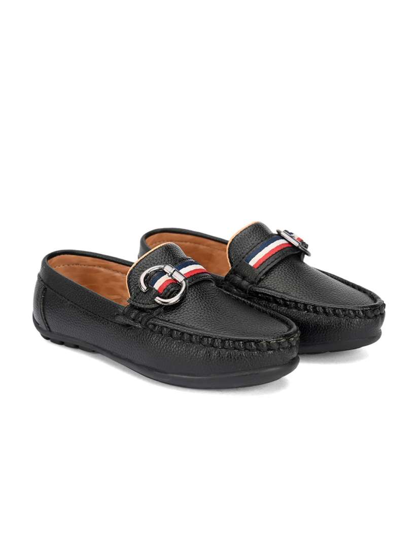 Buy STEFENS Boys Synthetic Leather Textured Loafers Casual Shoes for Boys 30437494 Myntra
