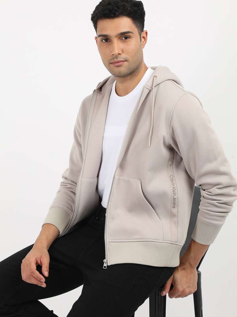 Buy Calvin Klein Jeans Men Hooded Sweatshirt Sweatshirts for Men 30527849 Myntra