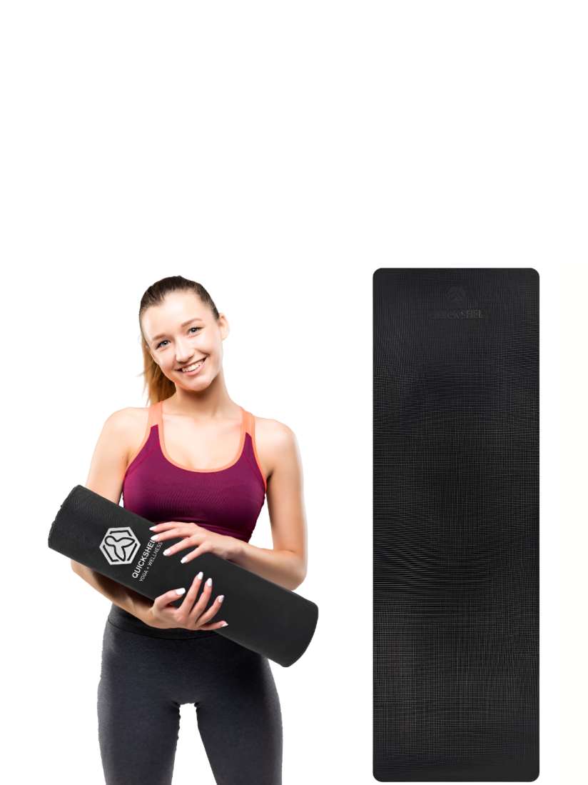 Buy QUICK SHEL Anti Skid Waterproof Lightweight Yoga Mat with Bag Yoga Mats for Unisex 30554088 Myntra