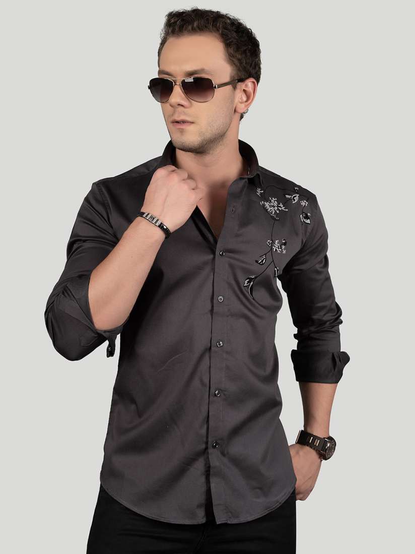 Party wear shirts for mens myntra hot sale