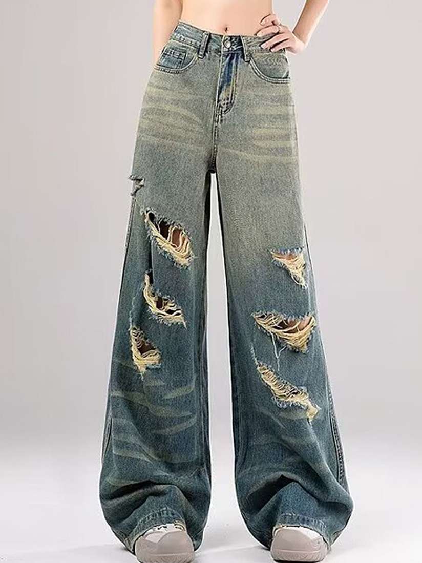 Ripped jeans for girls myntra hot sale