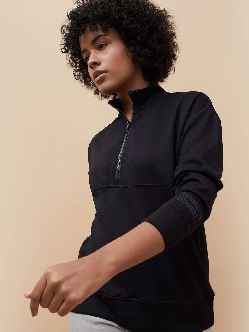 Buy Kappa Women Sweatshirt Sweatshirts for Women 30528751 Myntra