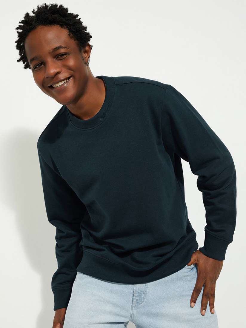 Buy max URB N Men Solid Sweatshirt Sweatshirts for Men 30528971 Myntra