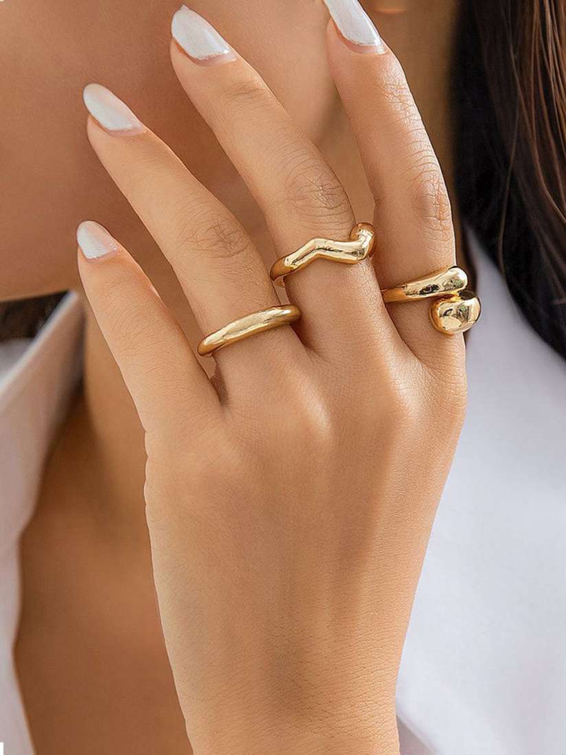 Midi finger rings top