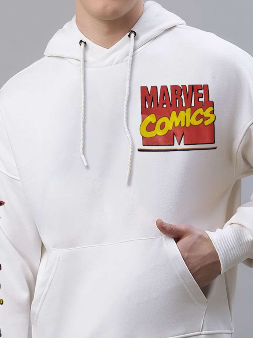 Buy Free Authority Marvel Comics Printed Hoodie Sweatshirts for Men 30539229 Myntra