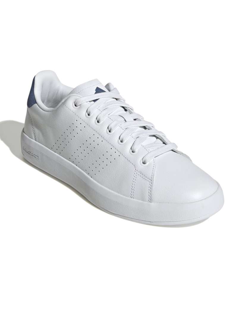 Adidas advantage leather trainers mens hot sale