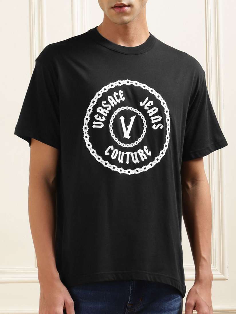 Buy Versace Jeans Couture Men Typography Printed T-shirt - Tshirts  