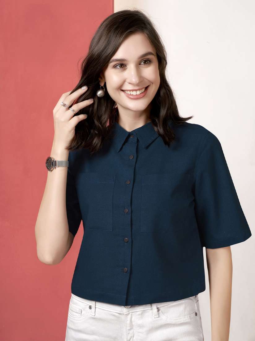 Myntra office wear tops store