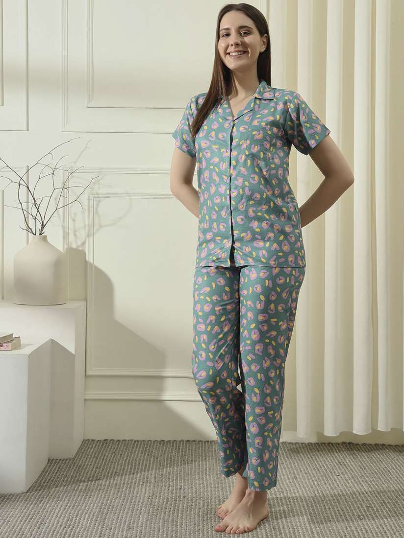 Buy House of Comfort Women Printed Night suit Night suits for Women 30565851 Myntra