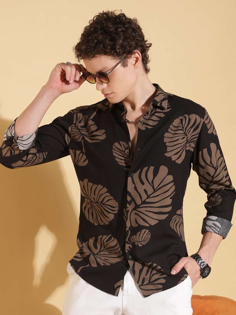Floral Print Stylish Mens Shirts Online Floral Printed Shirt