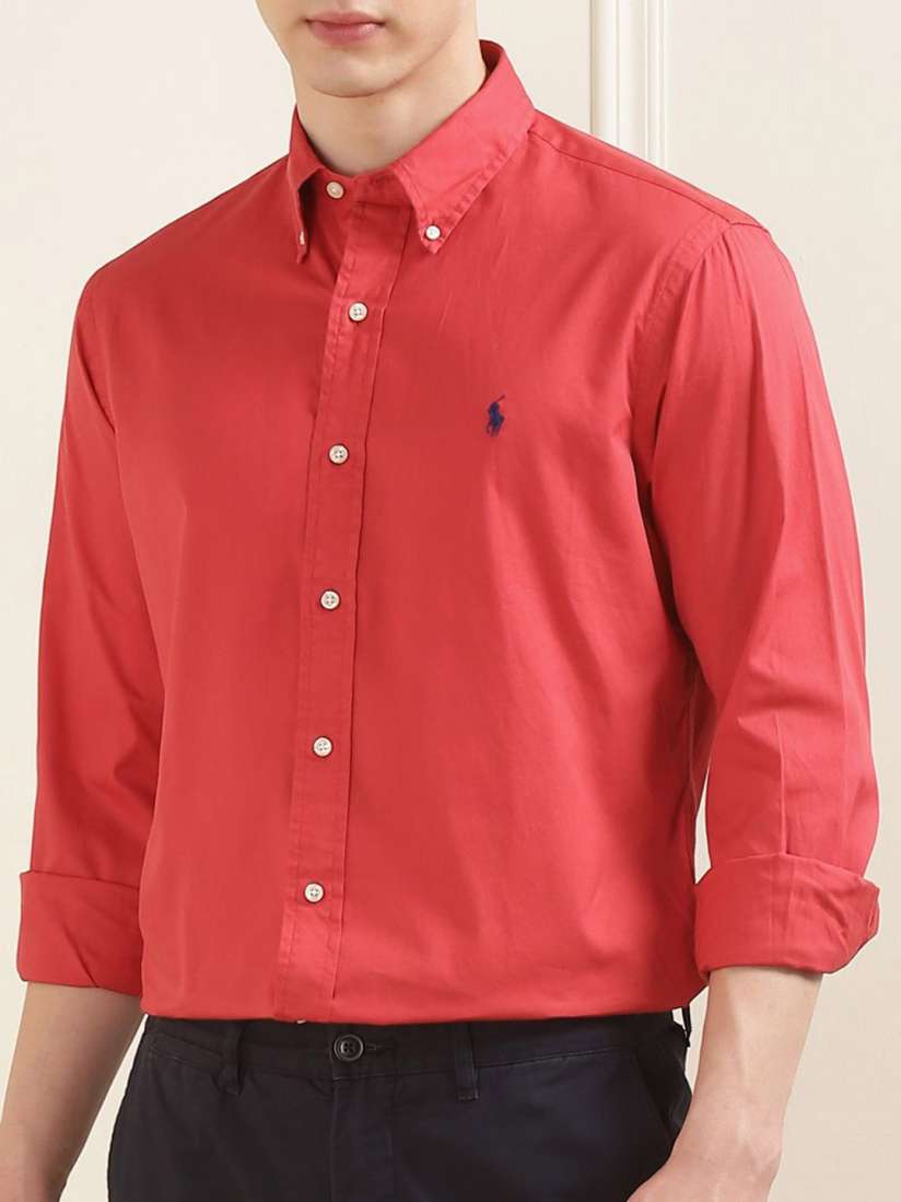 Buy Polo Ralph Lauren Men Pure Cotton Slim Fit Shirts Shirts for Men 30562050 Myntra