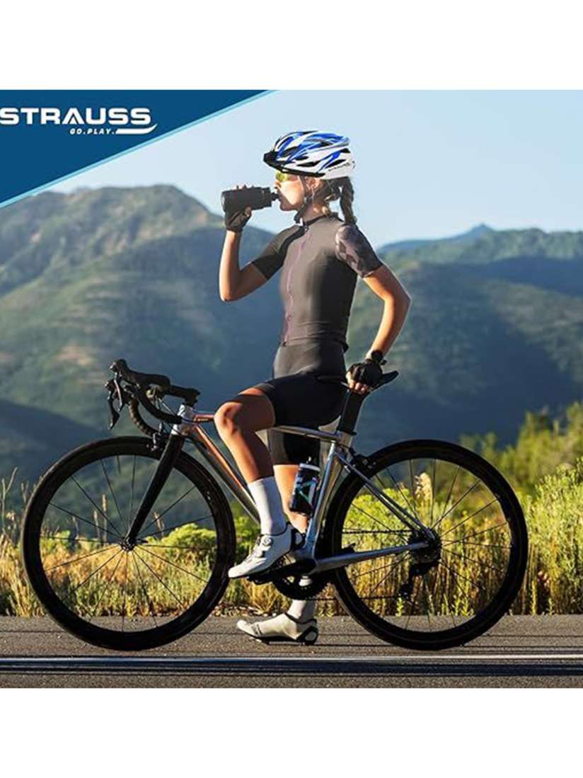 Buy STRAUSS Adjustable Cycling Helmet With Detachable Visor Helmets for Unisex 30572705 Myntra
