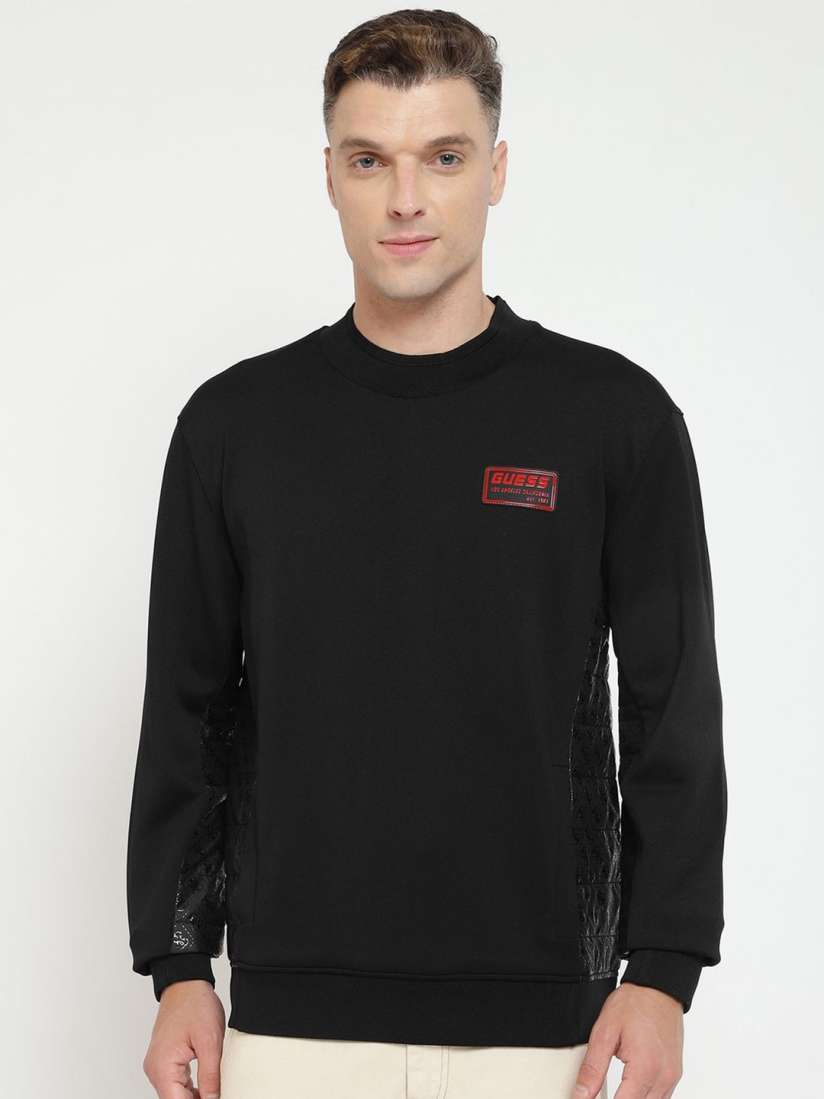 Buy GUESS Men Sweatshirt Sweatshirts for Men 30560114 Myntra