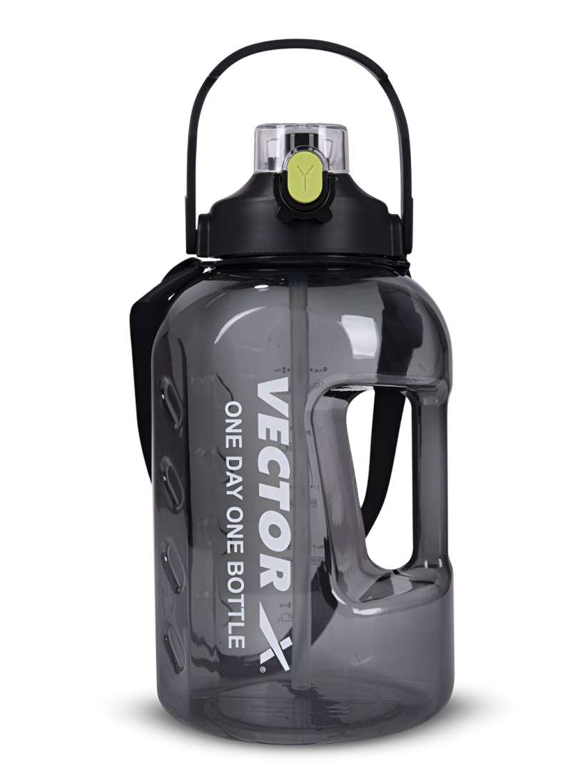 Buy VECTOR X Black Transparent Brand Logo Printed Sipper Water Bottle 3ltr Water Bottle for Unisex 30584684 Myntra