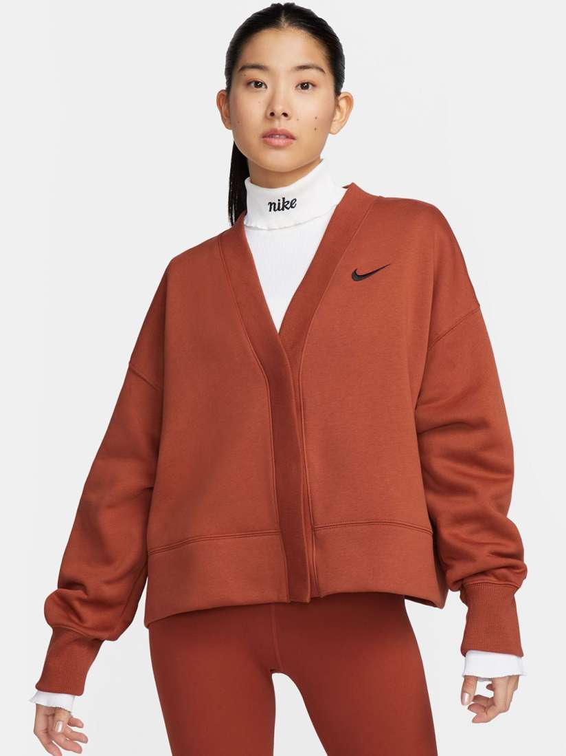 Buy Nike Sportswear Phoenix Fleece Women s Over Oversized Cardigan Jackets for Women 30581634 Myntra