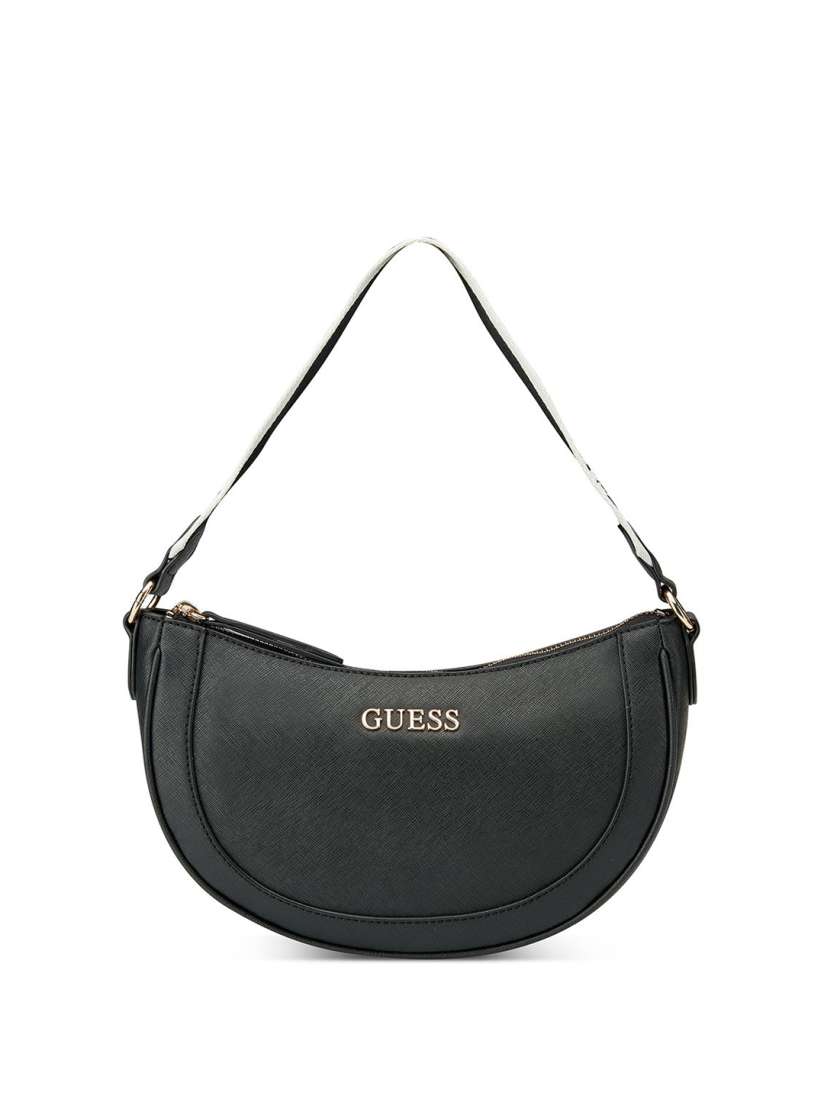 Buy GUESS Half Moon Shoulder Bag with Tasselled Handbags for Women 30580942 Myntra