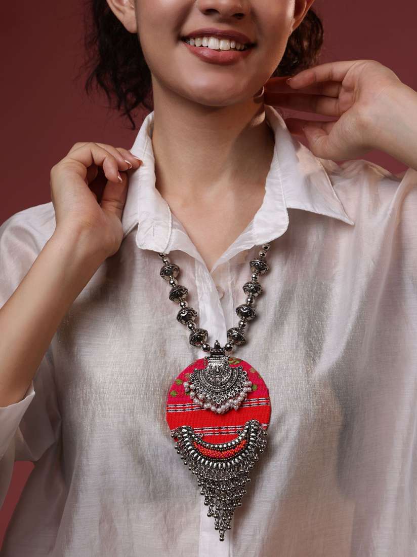 Buy PANASH Silver Plated Necklace Necklace and Chains for Women 30588188 Myntra