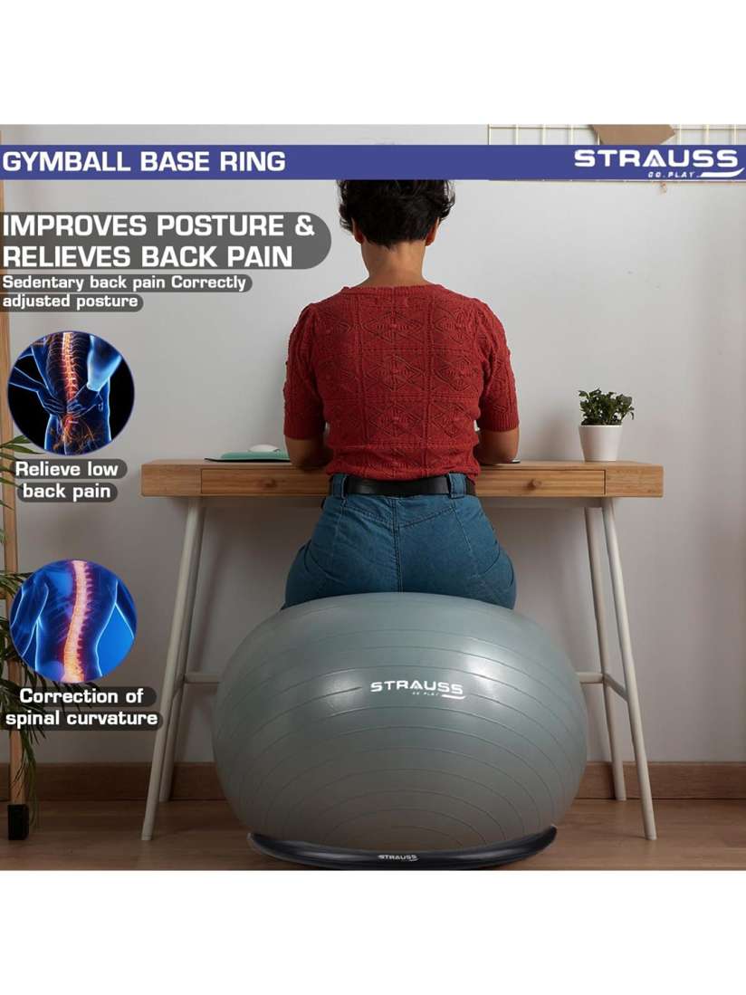 Buy STRAUSS Anti Slip Gym Ball Base Ring Sports Accessories for Unisex 30590229 Myntra