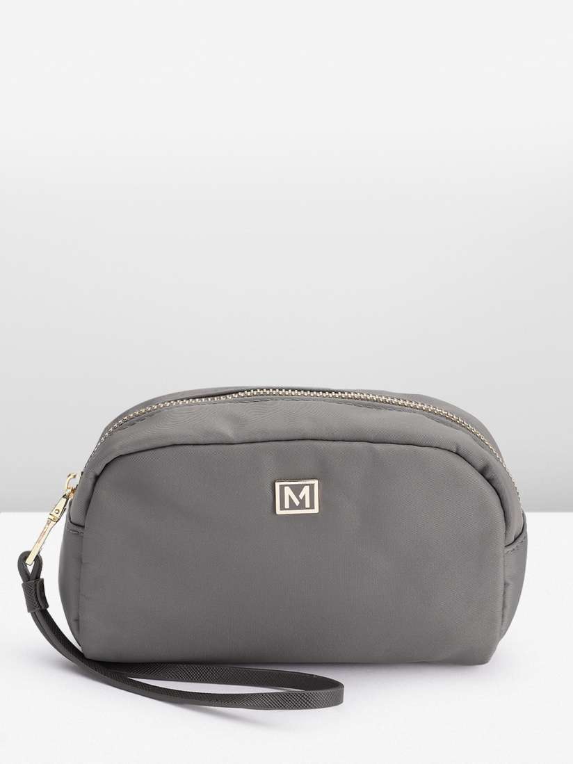 Buy MANGO Travel Cosmetic Pouch With Wrist Loop Travel Accessory for Women 30440037 Myntra