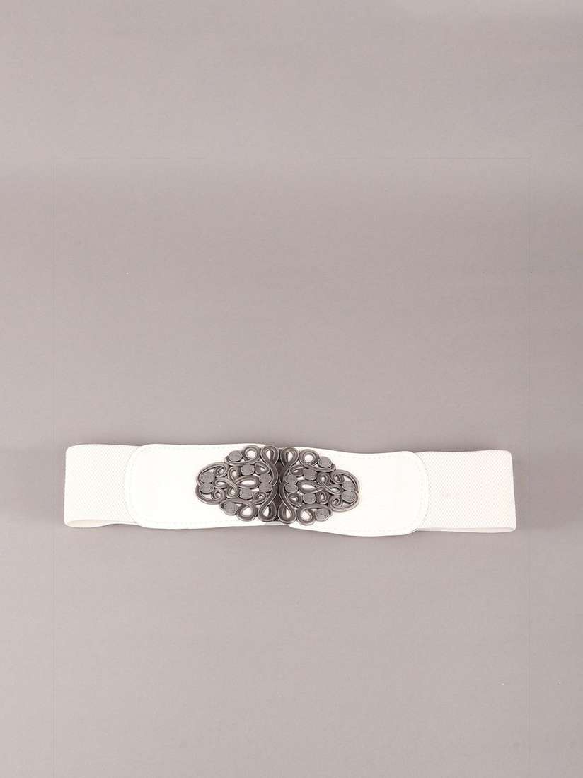 Buy ODETTE Women Embellished Interlock Closure Casual Belt Belts