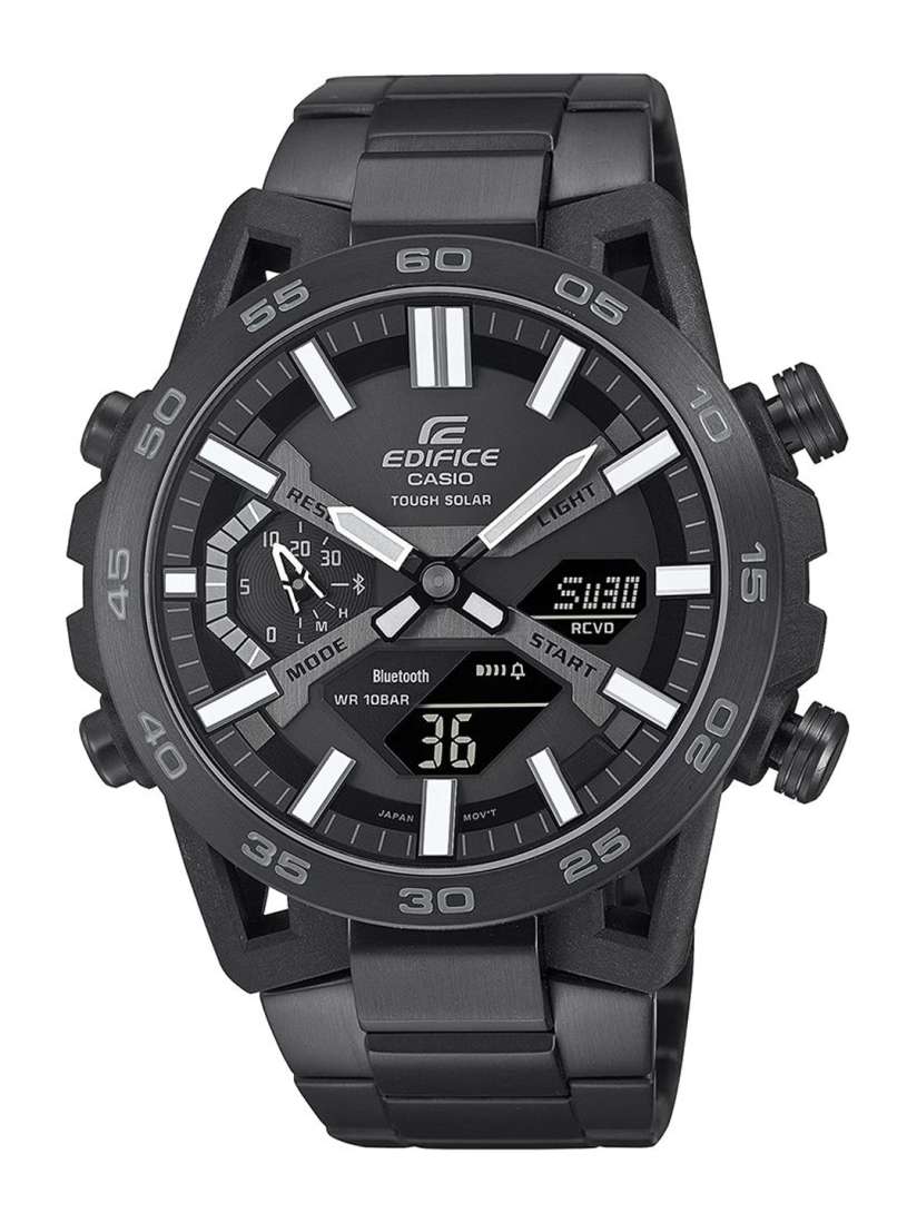 Buy CASIO Men Dial Stainless Steel Cuff Straps Analogue and Digital Chronograph Solar Powered Watch ED608 Watches for Men 30583712 Myntra