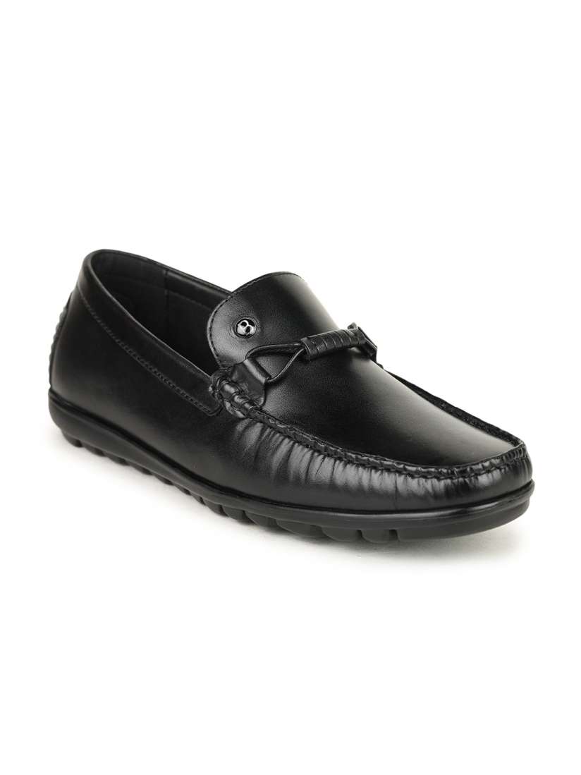 Buy BRITMEN Men Textured Leather Loafers Casual Shoes for Men 30599266 Myntra