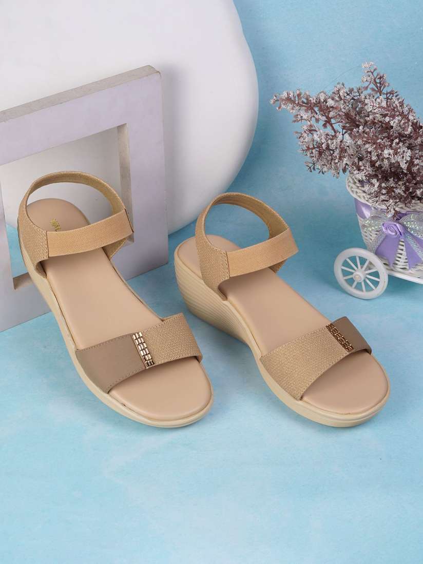 Embellished wedges sandals cheap