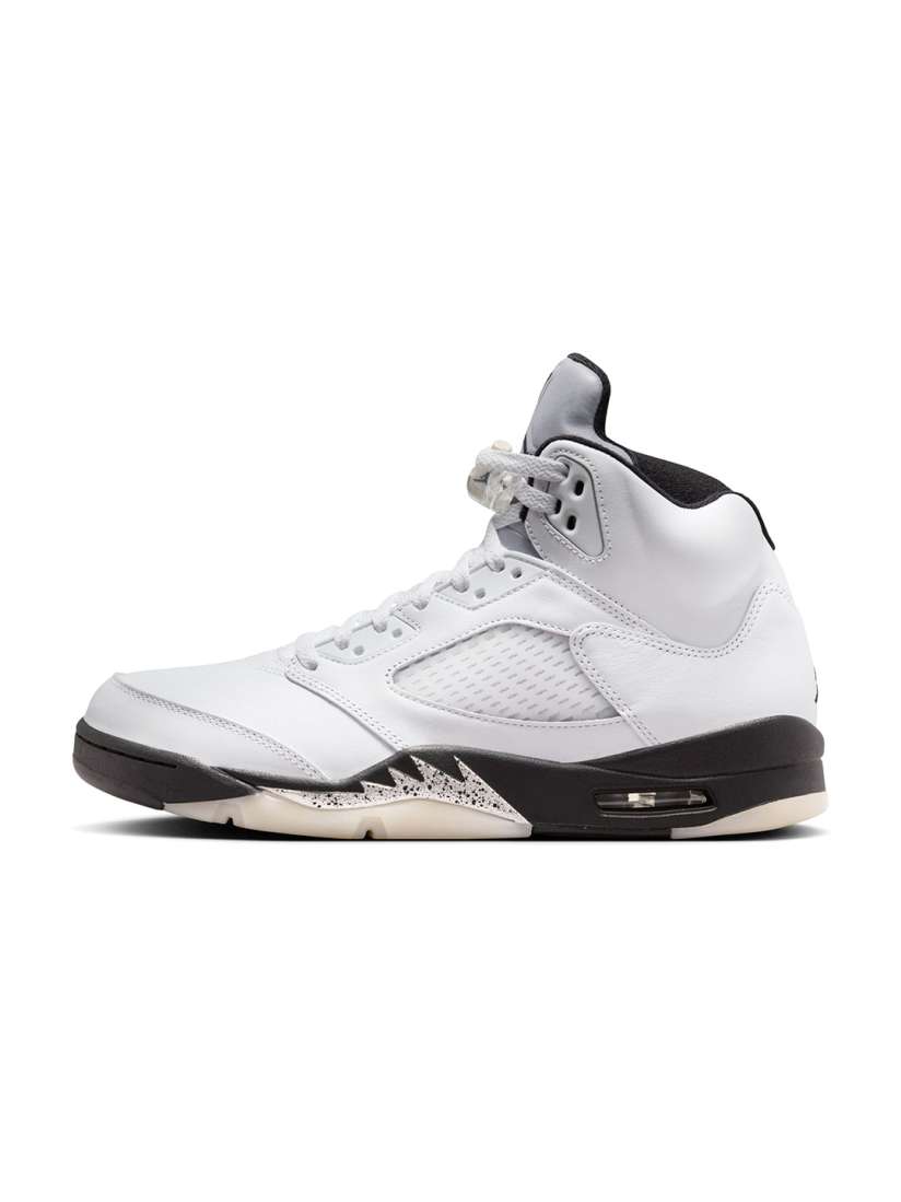 Nike air jordan 5 white sales
