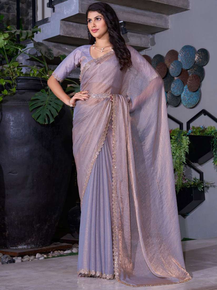 Buy Anouk Beads and Stones Embellished Party Wear Saree Sarees for Women 30619673 Myntra