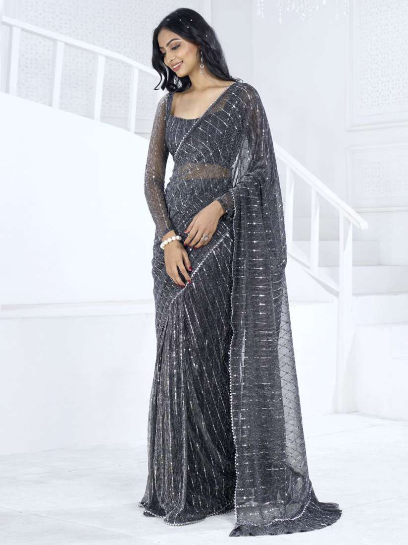 Buy Anouk Embellished Ready to Wear Saree Sarees for Women 30633947 Myntra