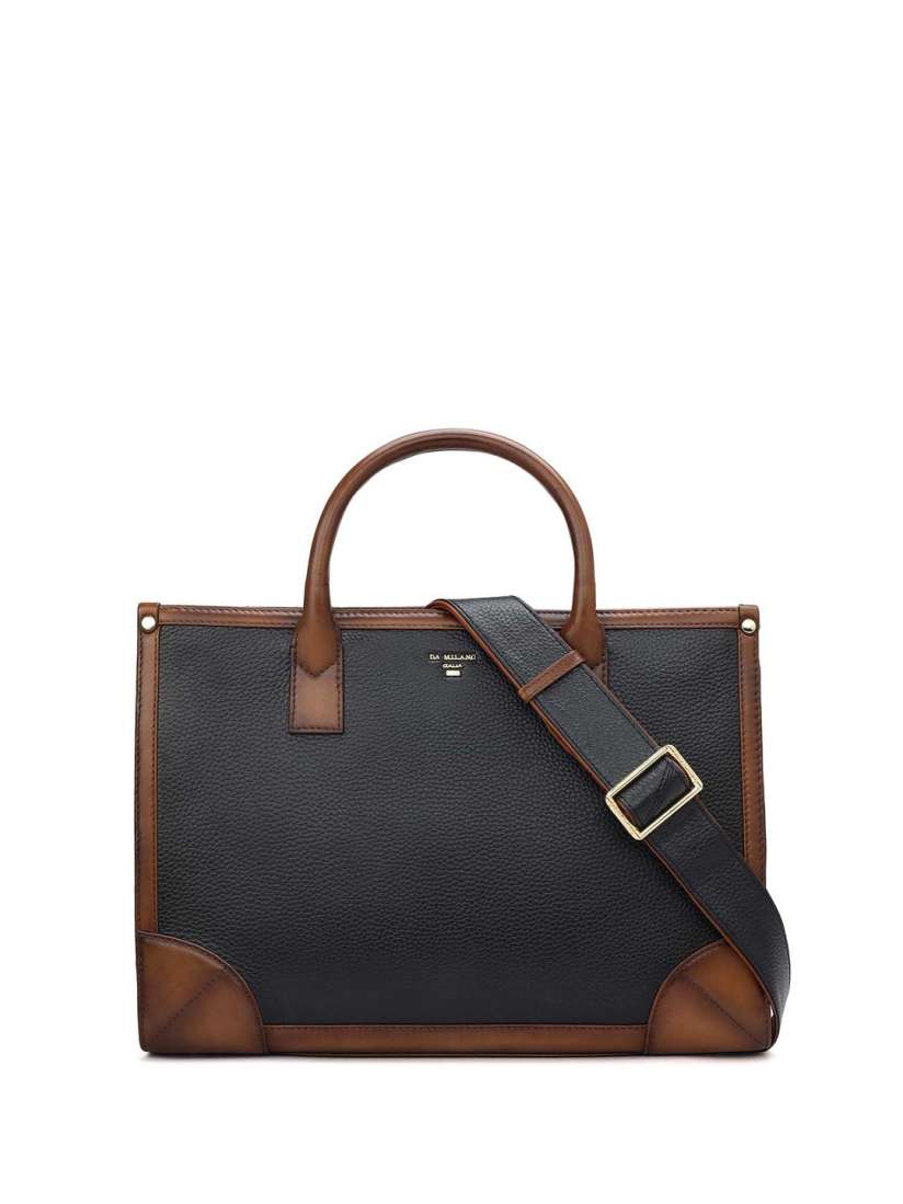 Buy Da Milano Textured Leather Oversized Shopper Handheld Bag Handbags for Women 30592091 Myntra