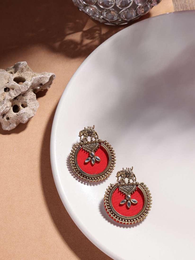 Elephant shaped earrings new arrivals