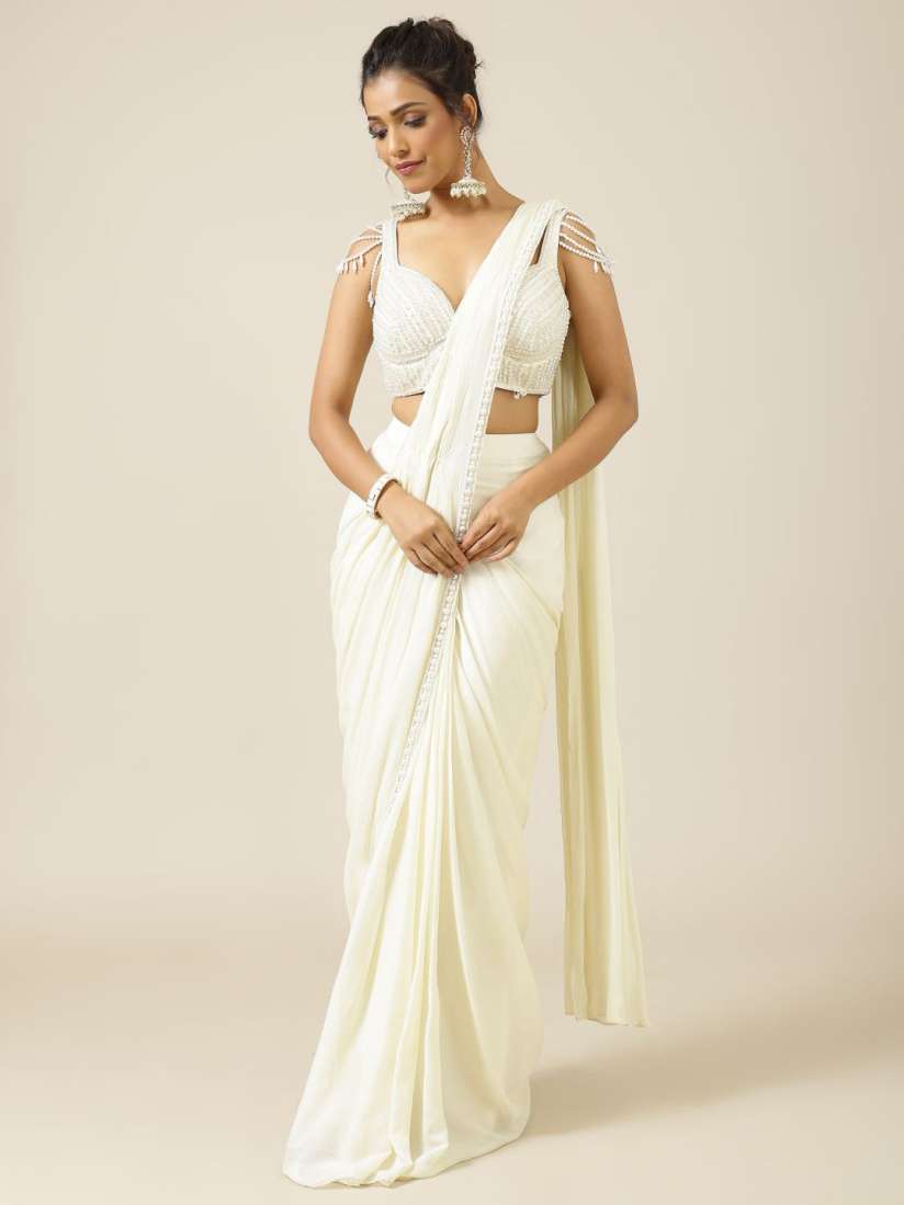 Buy Shreeka Embroidered Ready to Wear Saree Sarees for Women 30440855 Myntra