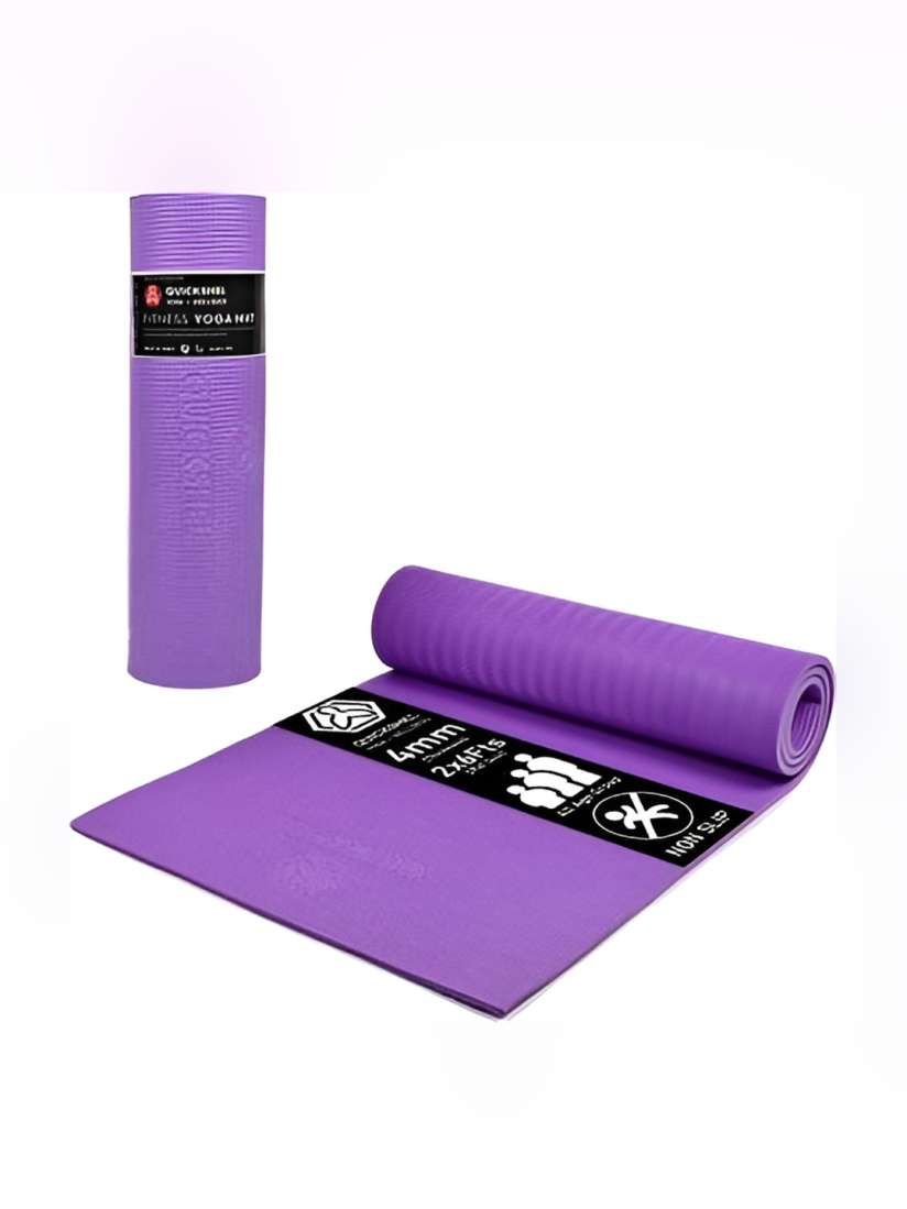 Buy QUICK SHEL Purple 6 mm Yoga Mat Yoga Mats for Unisex 30460811 Myntra