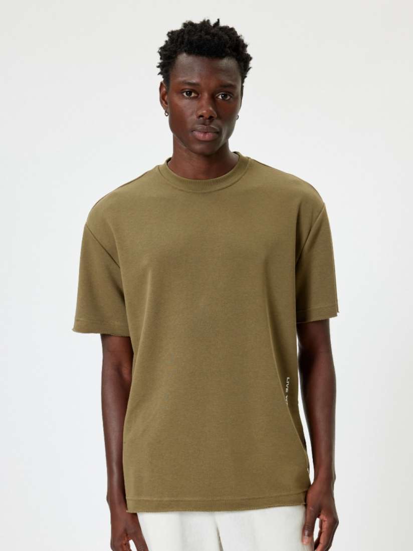 Buy Koton Men Polo Collar Cut Outs T shirt Tshirts for Men 30465048 Myntra