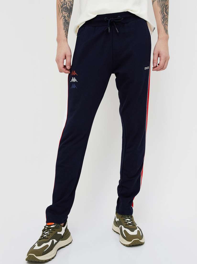 Buy Kappa Men Cotton Track Pants Track Pants for Men 30448173 Myntra