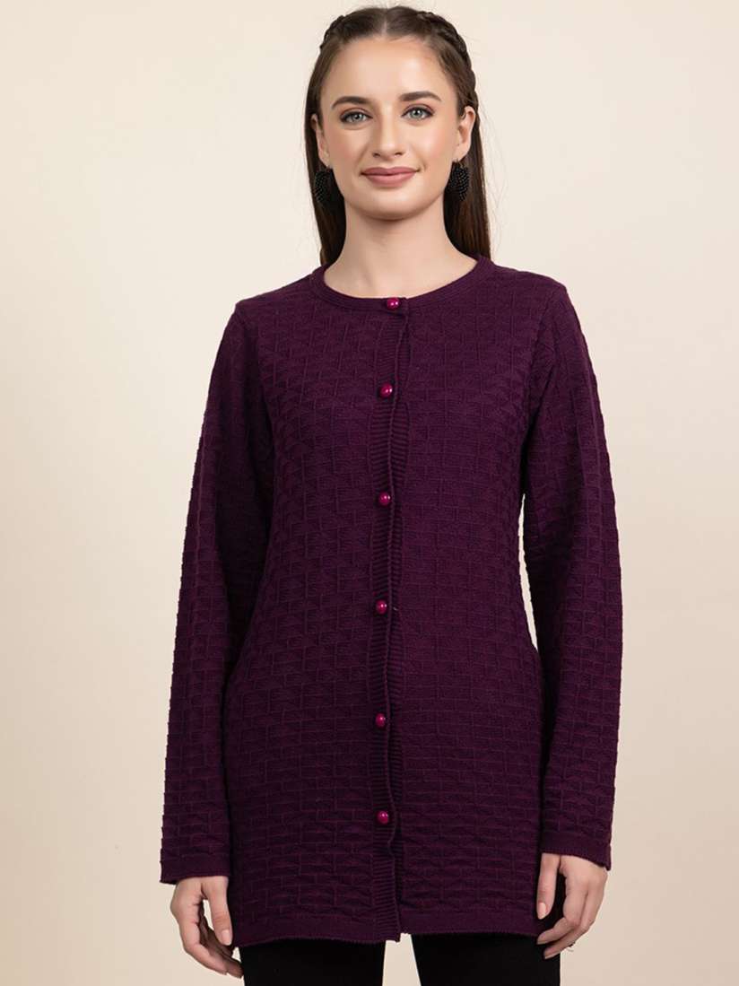 Buy Anouk Women Ribbed Cardigan Sweaters for Women 30647753 Myntra