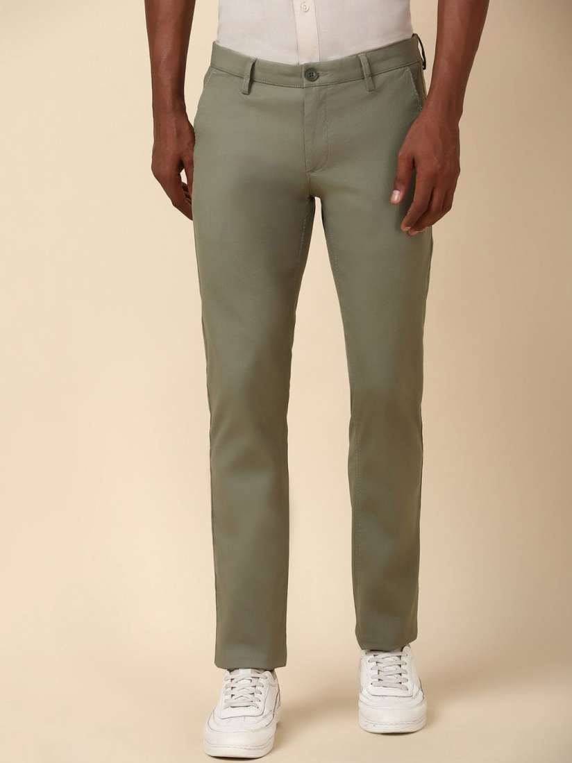 Allen solly striped pants discount